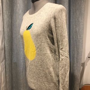 Wool blend jcrew pear sweater